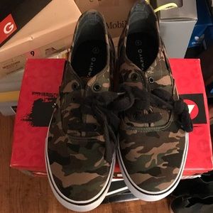 Camo sneakers